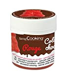 SCRAP COOKING Color'Choco Arôme Artificiel, Rouge, 5 g