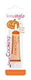 SCRAP COOKING Icing Stylo Orange 20 g - Stylo Alimentaire pour Décorer, Dessiner sur Pâtisseries, Gâteaux, Halloween - 7078