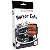 SCRAP COOKING Kit Horror Cake Gâteau Halloween avec Colorants Alimentaires Orange/Violet/Noir