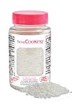 SCRAP COOKING - Pot de Décors Sucrés Vermicelles Blancs 80 g - Décorations Alimentaires Blanches Pâtisserie - 7435
