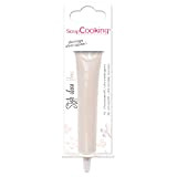 SCRAP COOKING - Stylo Choco Blanc - Crayon Alimentaire Pâtisserie 25 g - Stylo Décoratif Comestible - Écrire & Dessiner ...