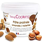 ScrapCooking - Pâte de Praliné Amandes Noisettes 200 g - Ingrédient pour Pâtisseries, Gâteaux, Desserts, Macarons, Entremets, Cakes, Glaces, Paris ...
