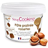 ScrapCooking - Pâte de Praliné Noisettes 200g - Ingrédient pour Pâtisseries, Gâteaux, Desserts, Macarons, Entremets, Cakes, Glaces, Paris Brest - ...
