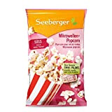 Seeberger Microwave sweet popcorn : Popcorn de maïs prêt à l'emploi - sans huile de palme - pour des moments ...
