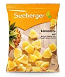 Seeberger Morceaux d’ananas sucrés : Ananas mûrs jaune doré d’Asie du Sud fermes, charnus, fruités et sucrés - pour grignoter en ...