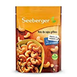 Seeberger Noix de cajou grillées : Noix de cajou croquantes transformées avec soin - snack énergétique riche en protéines sans ...