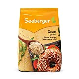 Seeberger Sésame décortiqué : Graines entières de sésame - comme ingrédient, pour la cuisine et la décoration de plats - sans ...