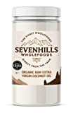 Sevenhills Wholefoods Huile Extra Vierge De Noix De Coco Bio 1L, Pressée à Froid, Pour Cuisine, Peau et Cheveux (pot)