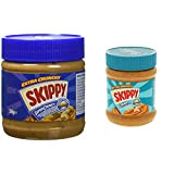 Skippy Beurre de Cacahuètes Super Chunk - Morceaux Croquants & Saveur à l'Américaine - 340 g & Beurre de Cacahuètes ...