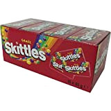 Skittles Fruits, Bonbons Fruités à Mâcher, 16 Paquets de 45 gr