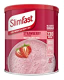 Slim-Fast Summer Strawberry Flavour Milkshake Powder - 12 Portions (438g) - Paquet de 2