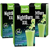 SlimJOY NightBurn XXL - Boisson avec Garcinia Cambogia Extra fort 60% HCA - 3x10 sachets de Poudre, suffisant pour 30 ...