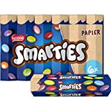 Smarties - Bonbons Chocolatés - 6 tubes de 34g