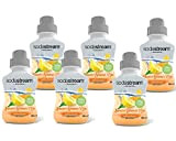 Sodastream Lot de 6 Concentrés Saveur Agrumes Zéro – Sans Sucres, Sans Calorie, Sans Arôme Artificiel et Sans Aspartame – ...