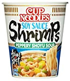 Soupe nouille instantanée crevettes cup NISSIN 63g - Pack de 12 pcs
