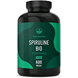 Spiruline BIO - 600 comprimés (500mg) Sans Additif - Riche en Phycocyanine et Protéines - Hautement dosé - Issu de ...