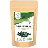 Spiruline Bio - Bioptimal - Complément alimentaire - BCAA Fer Vitamine A - 65% de Protéine - 17% de Phycocyanine ...