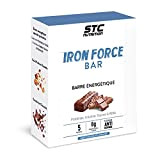 STC NUTRITION - Iron Force Bar - Barre énergétique protéinée - Créatine + Taurine + BCAA - Actif breveté - ...