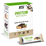 STC NUTRITION - Protein Bar Vegan - Riche en protéines & fibres - Faible teneur en sucres - 100% Vegan ...