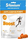 Stimium Boost Orange, Gommes d'Effort pour énergie rapide maximum, Sports d'endurance et Cardio (3x5 gommes)