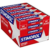 Stimorol Original - Chewing Gum Sans Sucres avec Édulcorants - Parfum Menthe/Réglisse - Lot de 2 Packs de 25 paquets ...