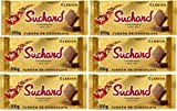 Suchard Turron Chocolate 260gr Lot de 6