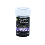 Sugarflair PURPLE Pastel Edible Food Colouring Colour Paste Gel For Icing 25G