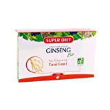 SuperDiet Ginseng Bio Super Diet 20 ampoules de 15ml soit 300ml