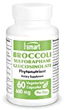 Supersmart - Broccoli Sulforaphane Glucosinolate 300 mg - Extrait de Brocoli Standardisé à 10% de Sulforaphane Glucosinolate - Contribue à ...