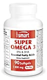 Supersmart - Super Omega 3 1,500 mg Par Jour - Issu de la Pêche Durable - Complément Naturel d'Oméga-3 (EPA ...