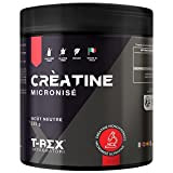 T-Rex Integratori, Créatine Monohydrate - Complément alimentaire pour la Masse Musculaire, Booster Énergétique Pre Workout (Poudre, 250 gramme)