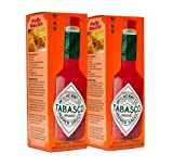 TABASCO® Brand Original Red Pepper Sauce 2 x 350ml = 700ml - Duo Pack - La sauce TABASCO® rouge : ...