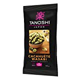Tanoshi Cacahuètes Wasabi - Apéritif japonais - 100 g - Lot de 4