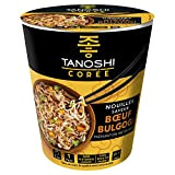 TANOSHI - Cup Nouilles Instantanées Saveur Boeuf Bulgogi - Nouilles coréennes Instantanées - 1 Personne - 65 g