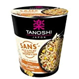 TANOSHI - Cup Nouilles Instantanées Saveur Poulet Yakitori et Gingembre - Nouilles Japonaises Instantanées - 1 Personne - 64 g