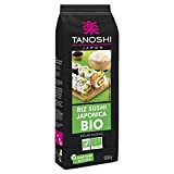 TANOSHI - Riz Sushi Bio - Idéal pour Réaliser des Sushis et Makis Maison - 500G