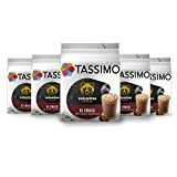 Tassimo Chocolat Dosettes - 40 boissons Chocolat Caramel Beurre Salé (lot de 5 x 8 boissons)
