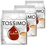 Tassimo Suchard Boisson Arôme Cacao, Lot de 3, 3 x 16 T-Discs