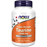 Taurine, Double Strength, 1000 mg, 100 Capsules