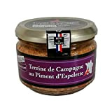Terrines et pâtés - Terrine de Campagne au Piment d'Espelette - Fabriqué en France
