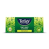 Tetley Thé Vert- Boîte de 25 sachets classiques