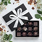 The Indulgence - Vegan Chocolate Selection Gift Box - Best of British and Belgian Luxury Loose Chocolates - Assorted Selection ...