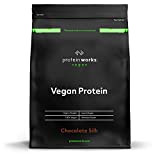 THE PROTEIN WORKS Protéine Vegan 100% d'Origine Végétale/Naturelle, Chocolat Onctueux, 1 kg