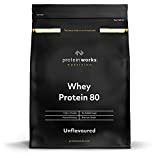 THE PROTEIN WORKS Whey Protéine 80 (Concentré) | 82% de protéines | Shake à faible teneur en sucre et à ...
