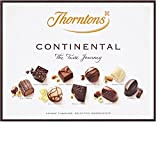 Thornton s Chocolate Continental Set assorti de chocolats blancs, lait et noir 264 g avec porte-clés