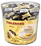 Toblerone - Assortiment de 3 Variétés de Mini Toblerone : Chocolat au Lait, Chocolat Noir, Chocolat Blanc - Tubo de ...