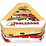 Toblerone – Assortiment de Mini Barres en Chocolat – Chocolats de Noël – 1 Boîte Métal 368 g