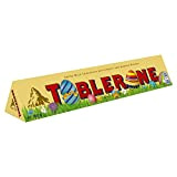 Toblerone - Barre au Chocolat au Lait Suisse, Miel, Nougat et Amandes - Edition de Pâques - 1 Barre (360 ...