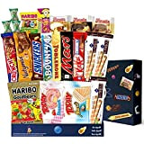 Toblerone, Snickers, Mars, Bounty, Haribo, Fiorella Boîte de Bonbons et Chocolats Assortis Internationaux, Barre de Chocolat, Gaufrette, Gummy Candy, Pour ...