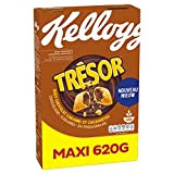 Tresor Céréales Trésor Kellogg's Chocolat Caramel/Cacahuètes 620 g